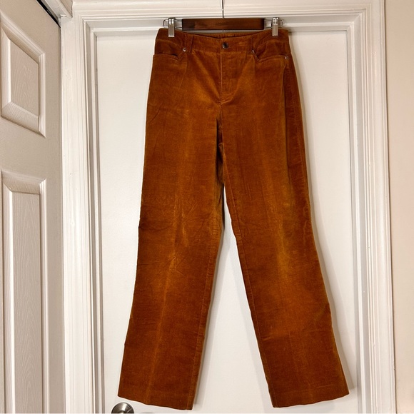 Rafaella Velveteen Pants - Size 4 - Picture 2 of 8